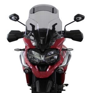 Vario turskjerm egnet for Triumph Tiger 1200 Explorer XC 16-21 turskjerm "VTM" MRA røykgrå