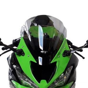 Racing skjerm egnet for Kawasaki ZX 6 R 19- kåpeskjerm "R" MRA røykgrå