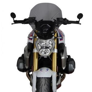Turskjerm egnet for BMW R 1250 R 19- frontrute "TM" MRA røykgrå