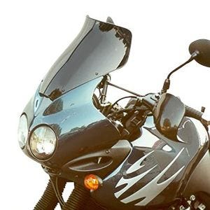 Turskjerm egnet for Triumph Tiger 900 99-00 frontrute "T" MRA svart