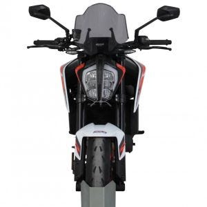 Racing skjerm egnet for KTM 890 Duke R 19 kåpeskjerm "NRM" med festemateriale MRA fargeløs