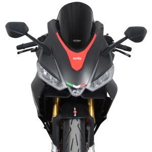 Racingskjerm som passer til Aprilia RS 660 21- kåpeskjerm "R" MRA svart