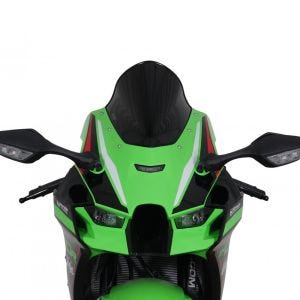 Racing skjerm egnet for Kawasaki ZX-10RR 21-24 kåpeskjerm "R" MRA røykgrå