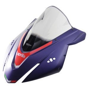 Racing skjerm egnet for Aprilia RSV 4 / 1100 Factory 21 - kåpeskjerm "R" MRA svart