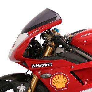 Standard skive egnet for Ducati 996 99-01 original formet skive "O" MRA fargeløs