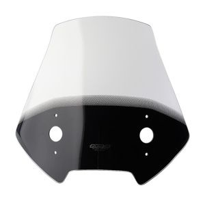Standard skjerm egnet for Kawasaki Versys 1000 17-24 original skjerm "OM" MRA røykgrå