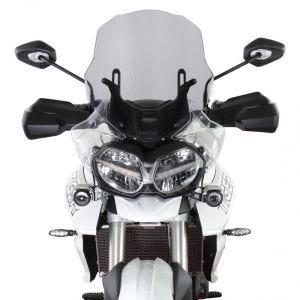 Turskjerm egnet for Triumph Tiger 800 XC 18-19 frontrute "TM" MRA røykgrå