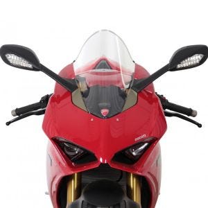 Racing skjerm egnet for Ducati Panigale V2 S 18-19 kåpeskjerm "R" MRA fargeløs