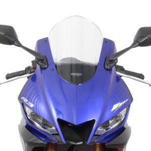 Racing skjerm egnet for Yamaha YZF R 3 19- kåpeskjerm "R" MRA svart