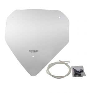 Sportsskjerm egnet for Ducati Multistrada 1200/S 15-17 frontrute "SP" MRA røykgrå