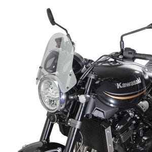 Sportsskjerm som passer til Kawasaki Z 900 RS 18 frontrute "NSP" MRA sort