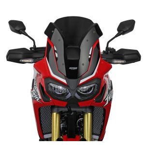 Sportsskjerm egnet for Honda Africa Twin CRF 1000 L 16-19 "SPM" MRA frontrute svart