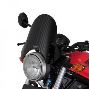 Sportsskjerm egnet for Honda Rebel 500 CMX 17-19 frontrute "NSP" MRA klar