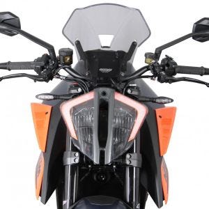 Sportsskjerm egnet for KTM 1290 Super Duke R 20- "NSPM" MRA frontrute røykgrå