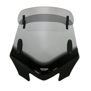 V-Flow Vario-Tourigscree egnet for KTM 690 Duke / R / SMC / R "Z" MRA røykgrå