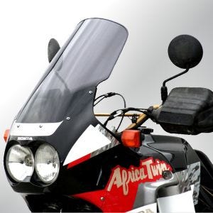 Turskjerm egnet for Honda XRV 750 Africa Twin 90-92 frontrute "T" MRA røykgrå