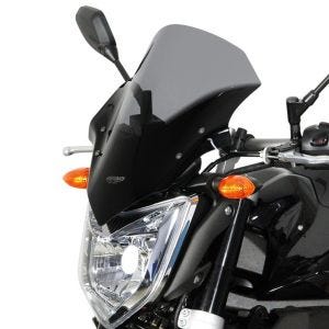Turskjerm egnet for Yamaha FZ 1 06- frontrute "NTM" med monteringsmateriale MRA røykgrå