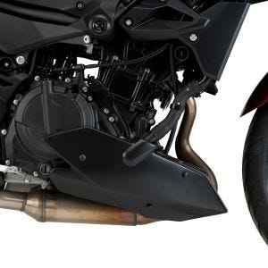 Frontspoiler egnet for Kawasaki Z400 19-20 sort motorspoiler Puig 3554J