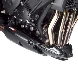 Frontspoiler egnet for Yamaha FZ1 / Fazer 06-15 karbonlook motorspoiler Puig 4135C