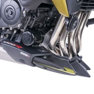 Frontspoiler egnet for Honda CB 1000 R 08-16 sort motorspoiler Puig 4696J