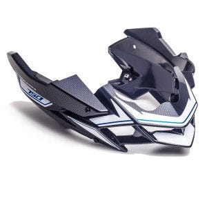 Frontspoiler egnet for Suzuki GSR 750 11-16 karbonlook motorspoiler Puig 5682C
