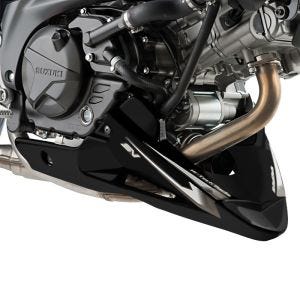 Frontspoiler egnet for Suzuki SV 650 X 18-24 svart motorspoiler Puig