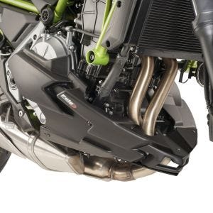 Frontspoiler egnet for Kawasaki Z 650 17-19 sort motorspoiler Puig 9589J