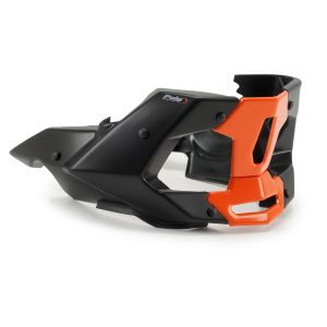 Frontspoiler egnet for KTM 790 DUKE 18-21 sort motorspoiler Puig 9669J