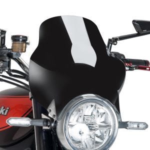 Frontrute egnet for Kawasaki Z 900 / 650 RS Puig Topp svart 1309n