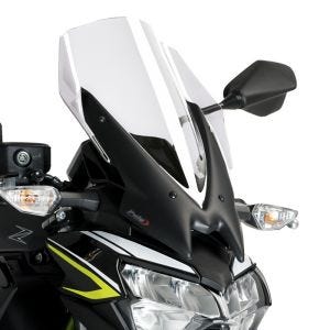 Nakensykkelskjerm egnet for Kawasaki Z 650 20-24 klar frontrute Puig New Generation Touring 3865W