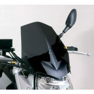 Naken sykkelskjerm egnet for Suzuki GSR 600 06-11 mørk tonet frontrute Puig New Generation Sport 4117F