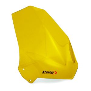 Naken sykkelskjerm egnet for Suzuki GSR 600 06-11 gul frontrute Puig New Generation Sport 4117G