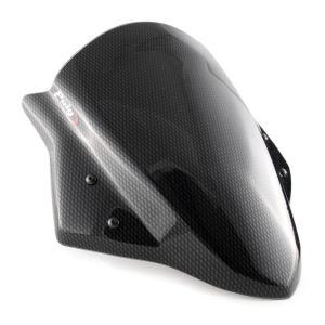 Naken sykkelskjerm egnet for Suzuki B-KING 08-11 frontrute med karbonlook Puig New Generation Sport 4630C