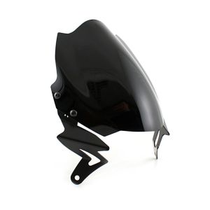 Naken sykkelskjerm egnet for Ducati Monster 1100 / Evo 09-13 svart frontrute Puig New Generation Sport 4672N