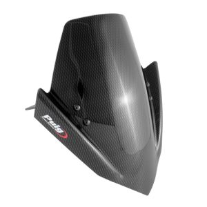 Naken sykkelskjerm egnet for Honda CB 1000 R 08-10 frontrute med karbonlook Puig New Generation Sport 4673C