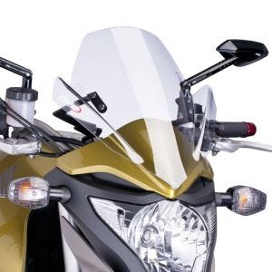 Naken sykkelskjerm egnet for Honda CB 1000 R 11-16 klar frontrute Puig New Generation Sport 5645W