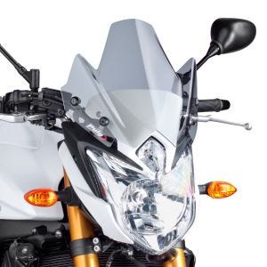 Naken sykkelskjerm egnet for Yamaha FZ8 10-16 røykgrå frontrute Puig New Generation Sport 5872H