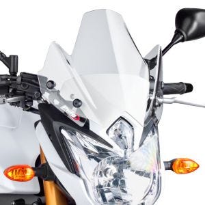 Naken sykkelskjerm egnet for Yamaha FZ8 10-16 klar frontrute Puig New Generation Sport 5872W