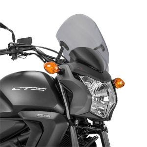 Naken sykkelskjerm egnet for Honda CTX 700 N 14-16 røykgrå frontrute Puig New Generation Sport 7009H