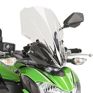 Naken sykkelskjerm egnet for Kawasaki Z 900 17-19 klar frontrute Puig New Generation Touring 9392W