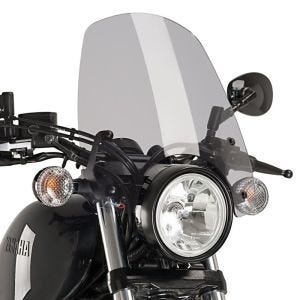 Naken sykkelskjerm egnet for Yamaha XV 950 / R / Racer 14-20 røykgrå frontrute Puig New Generation Touring 9438H