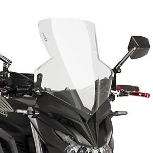 Naken sykkelskjerm egnet for Honda CB 650 F 14-18 klar frontrute Puig New Generation Sport 9687W