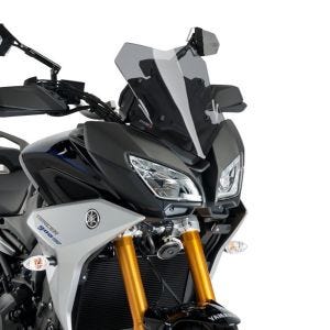 Sportsskjerm som passer til Yamaha Tracer 9 / GT 21-24 røykgrå frontrute Puig 9724H