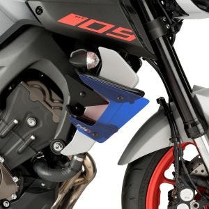 Naken side downforce spoiler sett egnet for Yamaha MT-09/SP 13-22 blå Puig 20380A