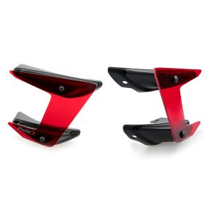 Naken side downforce spoiler sett egnet for Yamaha MT-09/SP 13-22 rød Puig 20380R