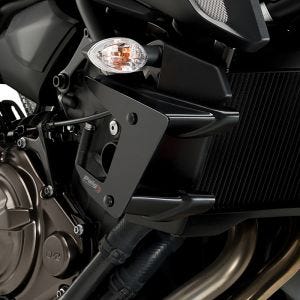 Naken side downforce spoiler sett egnet for Yamaha MT-07 13-22 svart Puig 20381N