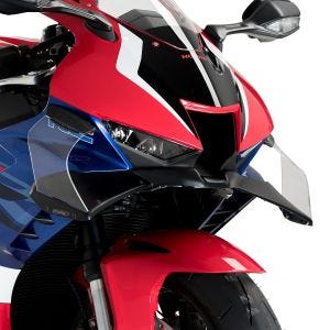 Frontspoiler winglet GP sett passende for Honda CBR 1000RR-R FIREBLADE/ 30 ANNIVERSARY/ SP 20-22 klar / gjennomsiktig Puig 20508W