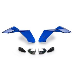 Frontspoiler winglet GP sett egnet for Yamaha YZF-R1/M 98-22 blå Puig 20523A