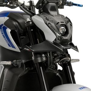 Naken side downforce spoilersett som passer for Yamaha MT-09/SP 13-22 matt svart Puig 21133J