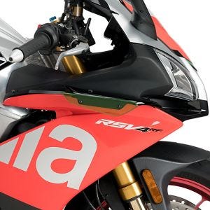Vinge egnet for Aprilia RSV4 RR / RF 15-20 grønn Puig Downforce Sport Spoiler 2334V